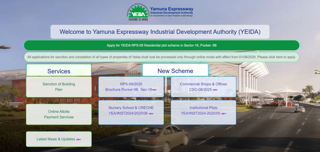 Yeida Residential Plot Scheme 2025