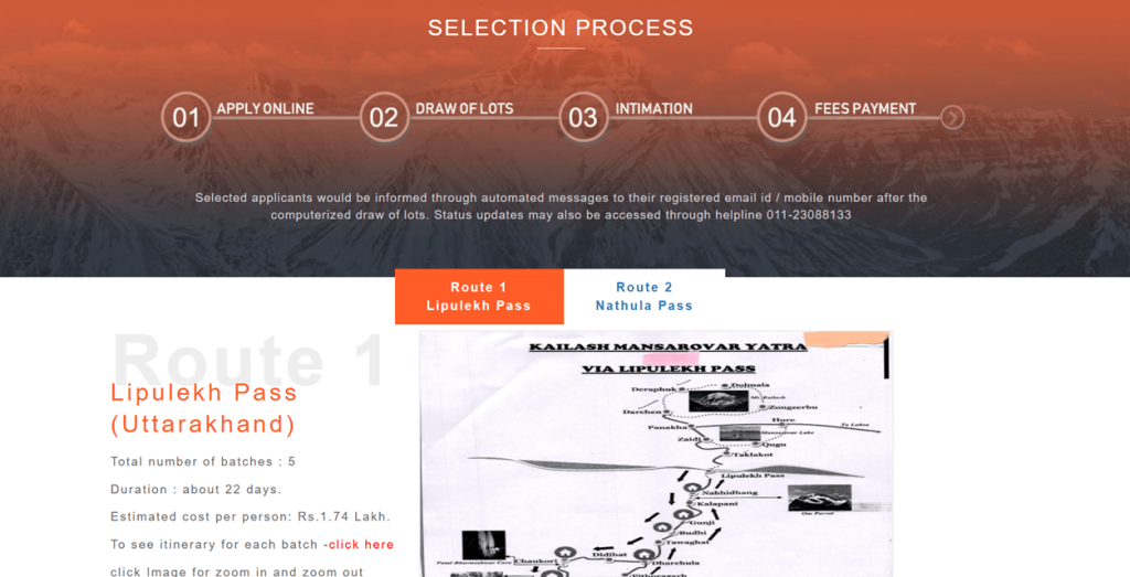 Kailash Mansarovar Yatra 2025 route