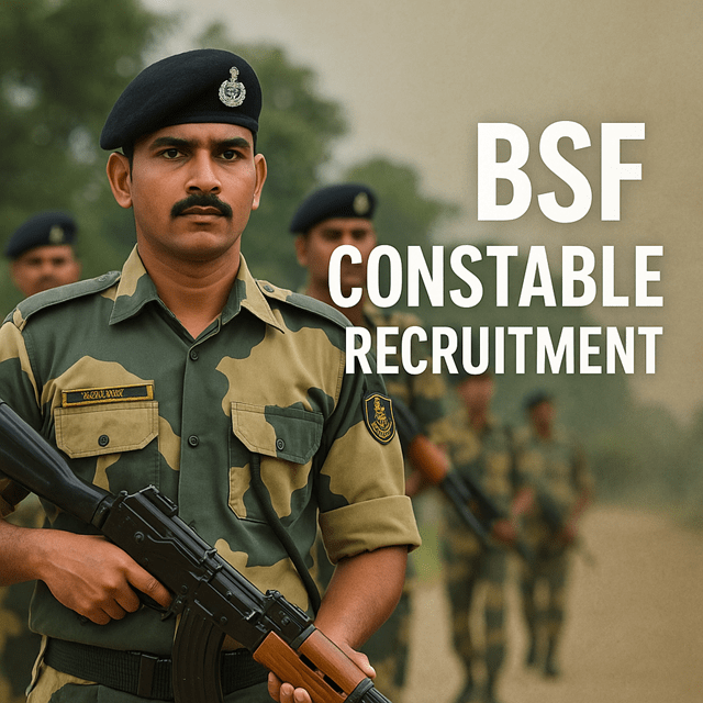 BSF Constable Recruitment 2025