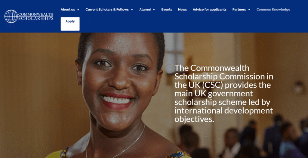 Commonwealth Distance Learning Scholarships 2025